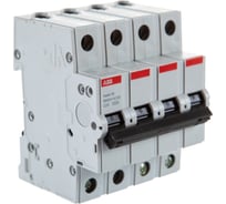 Автоматический выключатель ABB 4P, 20A, C, 4,5кА, BMS414C20 2CDS644041R0204