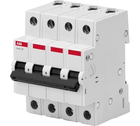 Автоматический выключатель ABB 4P, 32A, C, 4,5кА, BMS414C32 2CDS644041R0324