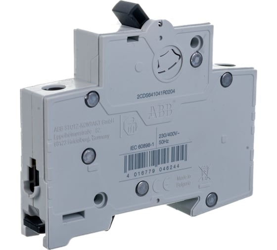 Автоматический выключатель ABB 1P, 20A, C, 4,5кА, BMS411C20 2CDS641041R0204