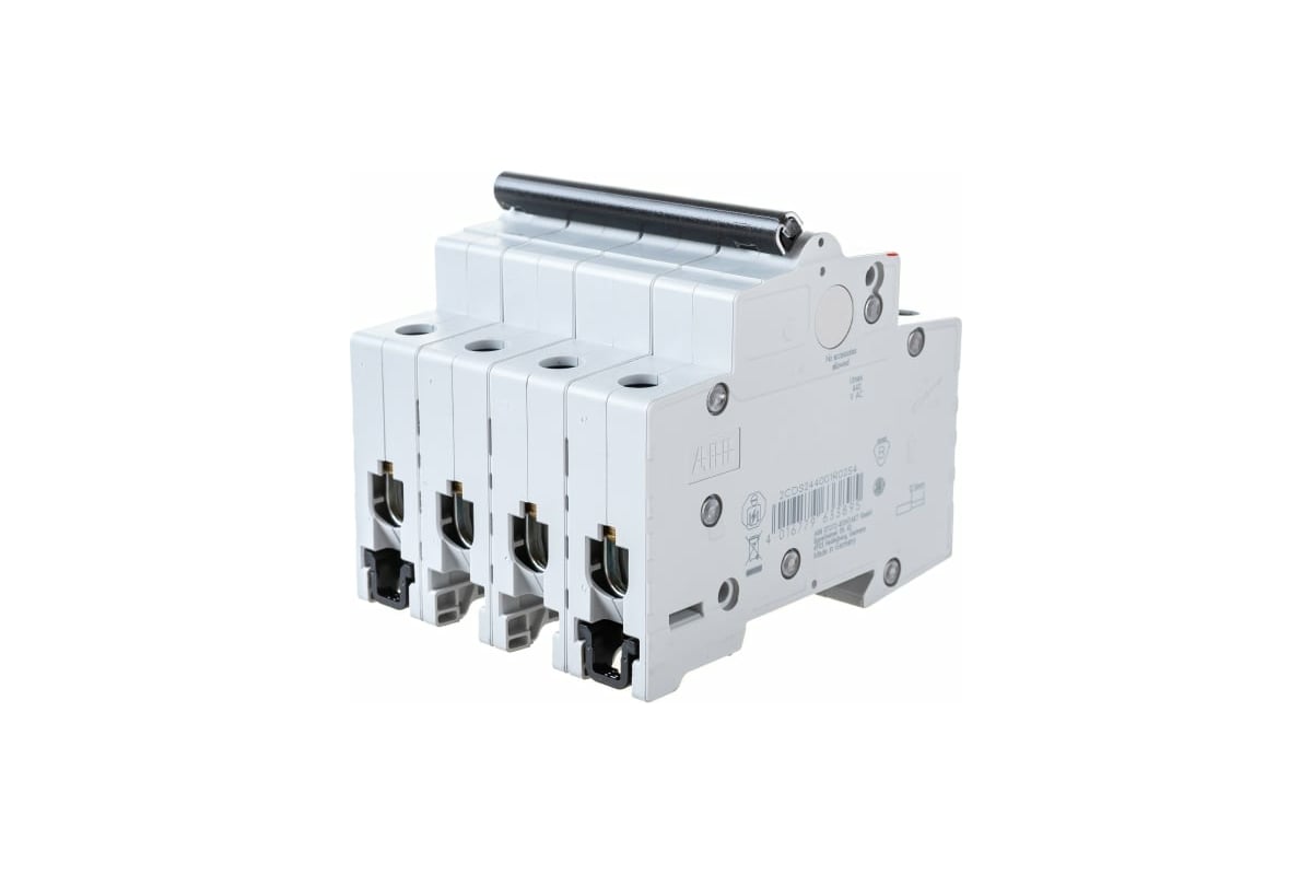 Автоматический выключатель ABB 4-полюсный SH204 C63 2CDS244001R0634 ...