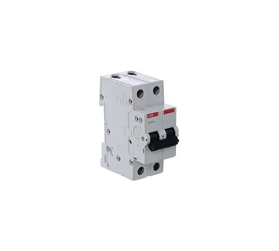 Автоматический выключатель ABB 2P, 63A, C, 4,5кА, BMS412C63 2CDS642041R0634