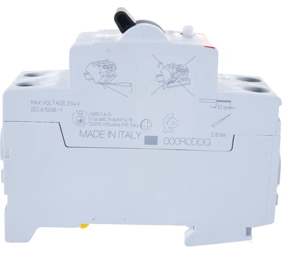 Выключатель дифференциального тока ABB 2 модуль FH202 AC-40/0,1 2CSF202006R2400
