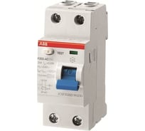 Выключатель дифференциального тока ABB 2 модуль F202 АС-63/0,1 2CSF202001R2630