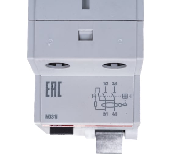 Выключатель дифференциального тока ABB 2P, 63A, 100мA, AC, BMF42263 2CSF602042R2630
