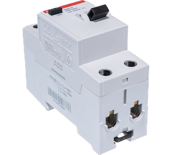 Выключатель дифференциального тока ABB 2P, 63A, 300мA, AC, BMF43263 2CSF602043R3630