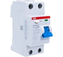 Выключатель дифференциального тока ABB 2 модуля F202 АС-25/0,1 2CSF202001R2250