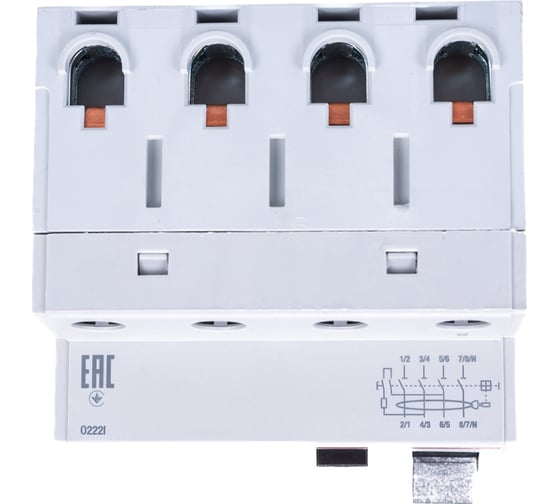 Выключатель дифференциального тока ABB 4P, 25A, 30мA, AC, BMF41425 2CSF604041R1250