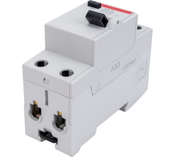 Выключатель дифференциального тока ABB 2P, 63A, 30мA, AC, BMF41263 2CSF602041R1630