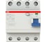 Выключатель дифференциального тока ABB 4 модуля F204 AC-100/0,03 2CSF204001R1900 1