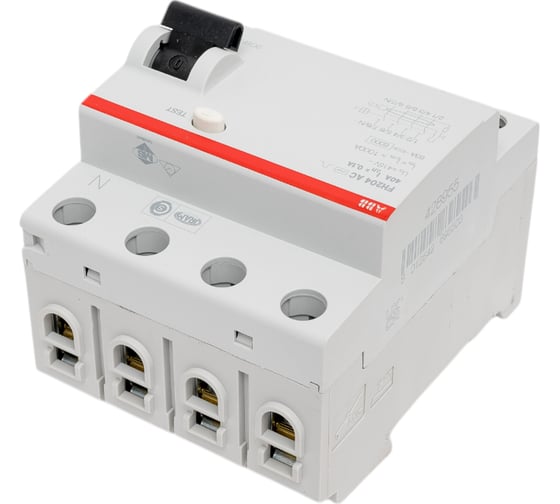 Выключатель дифференциального тока ABB 4 модуля FH204 AC-40/0,1 2CSF204006R2400