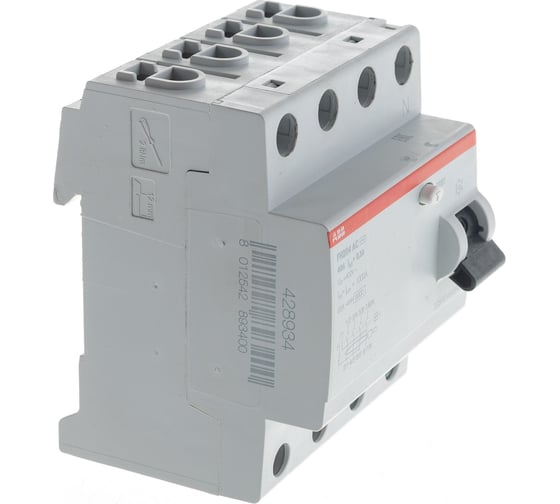 Выключатель диф.тока ABB 4мод. FH204 AC-40/0,3 2CSF204003R3400