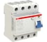Выключатель дифференциального тока ABB 4 модуля F204 A S-63/0.3 2CSF204201R3630 3