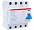 Выключатель дифференциального тока ABB 4 модуля F204 A-40/0.03 2CSF204101R1400 1