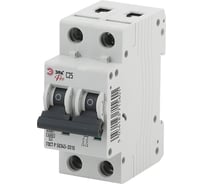 Автоматический выключатель ЭРА Pro ВА47-63 2P 25А 6кА характеристика C, индивидуальная упаковка Б0041582