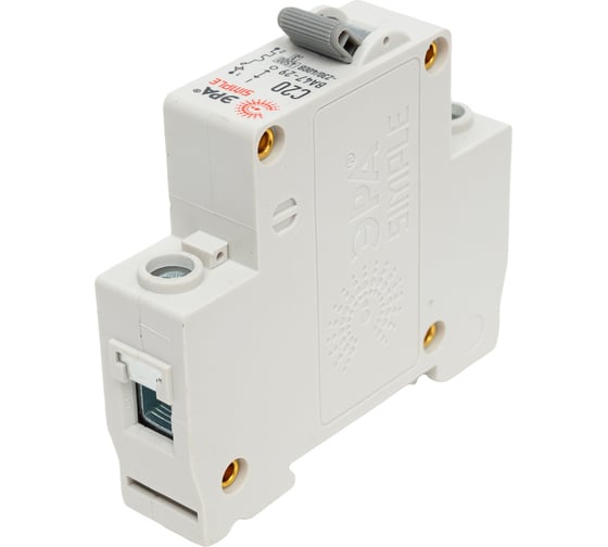 Автоматический выключатель ЭРА SIMPLE ВА 47-29 1P 20А C 4,5кА Б0039221
