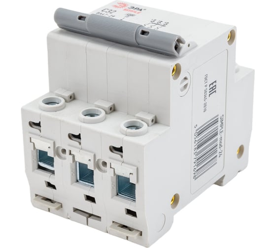 Автоматический выключатель ЭРА SIMPLE ВА 47-29 3P 32А C 4,5кА Б0039241