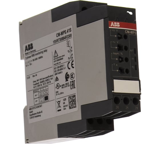 Реле контроля ABB CM-MPS.41S без контр нуля 1SVR730884R3300