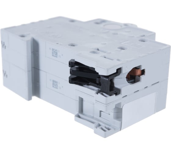 Автоматический двухполюсный выключатель  ABB 10А С S202 6кА 2CDS252001R0104