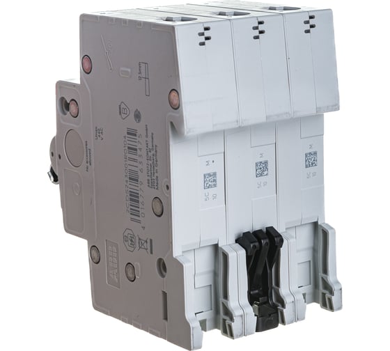 Автоматический трехполюсный выключатель ABB 10А С SH203L 4.5кА 2CDS243001R0104