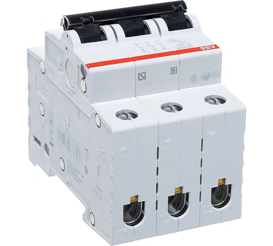 Автоматический трехполюсный выключатель ABB 20А С SH203L 4.5кА 2CDS243001R0204