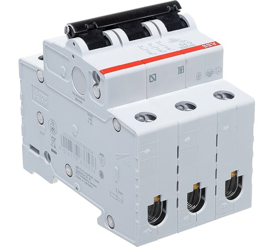 Автоматический трехполюсный выключатель ABB 20А С SH203L 4.5кА 2CDS243001R0204