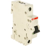 Автоматический однополюсный выключатель ABB 1А С S201 6кА 2CDS251001R0014
