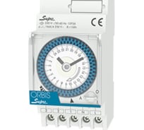 Модульное недельное реле времени Orbis SUPRA QRS OB290332N