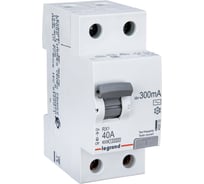 Выключатель дифференциального тока Legrand Rx3 300ма 40а 2п Ac 402033