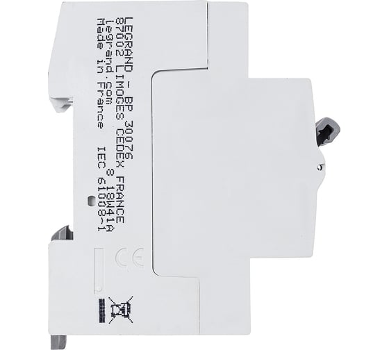 Выключатель дифференциального тока Legrand Rx3 100ма 25а 2п Ac 402028