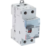 Выключатель дифференциального тока Legrand DX3 2П 63А 100мА-AC 411516
