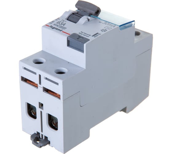 Выключатель дифференциального тока Legrand TX3 2П 63A 30MA-AC 403002