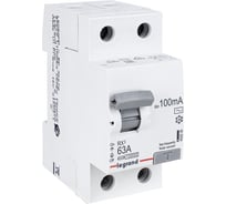 Выключатель дифференциального тока Legrand Rx3 100ма 63а 2п Ac 402030