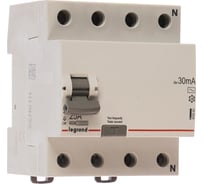 Выключатель дифференциального тока Legrand Rx3 30ма 25а 4п Ac 402062