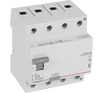 Выключатель дифференциального тока Legrand Rx3 100ма 63а 4п Ac 402068