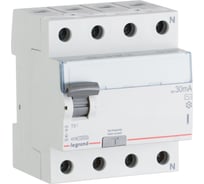 Выключатель дифференциального тока Legrand TX3 4П 25A 30MA-AC 403008