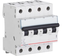 Автоматический выключатель Legrand TX3 C20A 4П 6000 404071