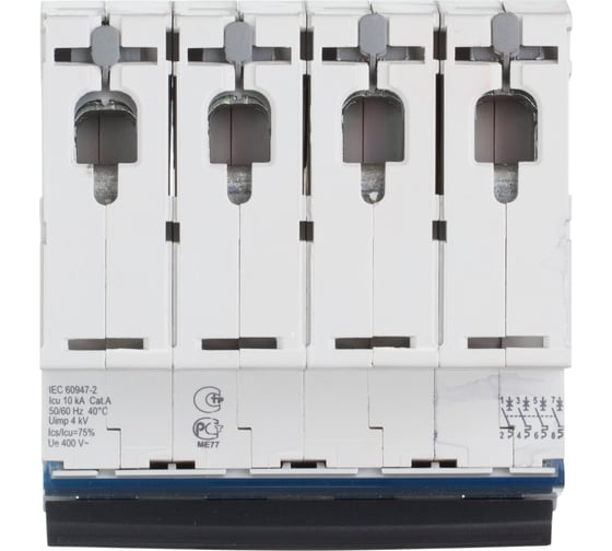Автоматический выключатель Legrand TX3 C10A 4П 6000 404068