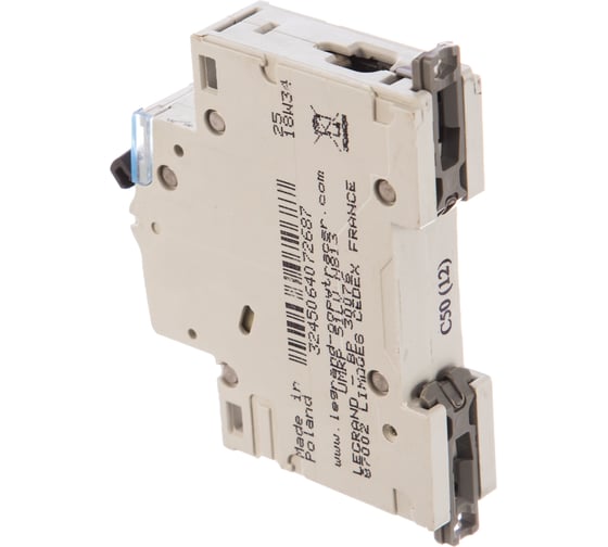 Автоматический выключатель Legrand DX3-E C50 1П 6000/6kA 407268