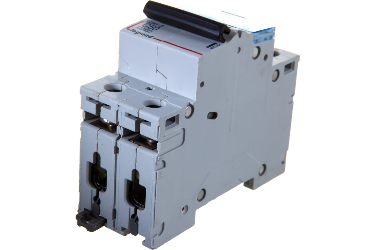 Автоматический выключатель Legrand DX3-E C50 2П 6000/6kA 407282 ...