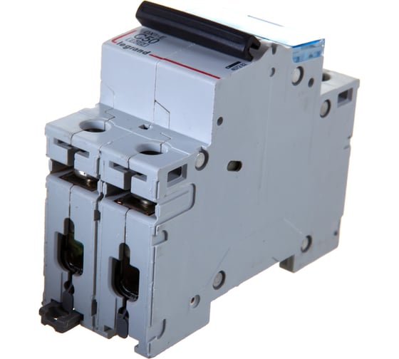 Автоматический выключатель Legrand DX3-E C50 2П 6000/6kA 407282
