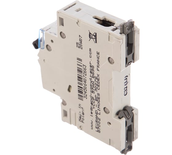 Автоматический выключатель Legrand DX3-E C32 1П 6000/6kA 407266