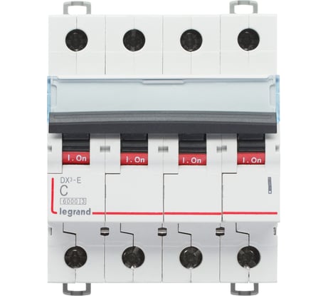 Автоматический выключатель Legrand DX3-E C25 4П 6000/6kA 407307