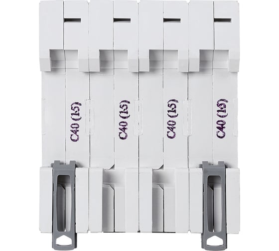 Автоматический выключатель Legrand Rx3 4,5ka 40а 4п C 419745