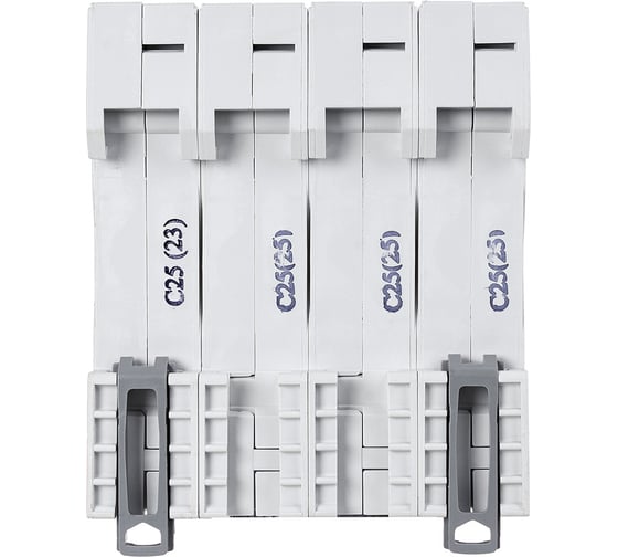 Автоматический выключатель Legrand Rx3 4,5ka 25а 4п C 419743