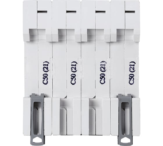 Автоматический выключатель Legrand Rx3 4,5ka 50а 4п C 419746