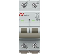Автоматический выключатель EKF AV-10 DC 2P 2A (C) 10kA AVERES mcb10-DC-2-02C-av