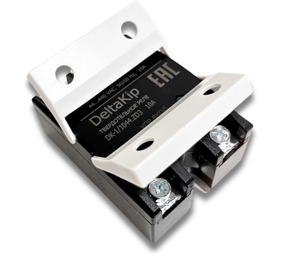 Общепромышленное однофазное твердотельное реле DELTAKIP DK1-1044.ZD3, 10А, 3...32VDC DK-F0000001