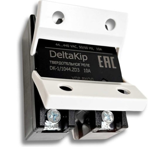 Общепромышленное однофазное твердотельное реле DELTAKIP DK1-1044.ZD3, 10А, 3...32VDC DK-F0000001