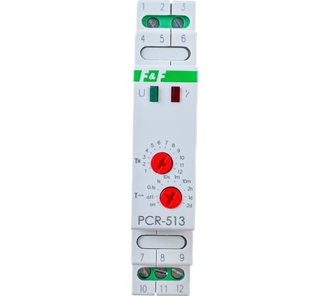 Реле времени F&F PCR-513U EA02.001.004