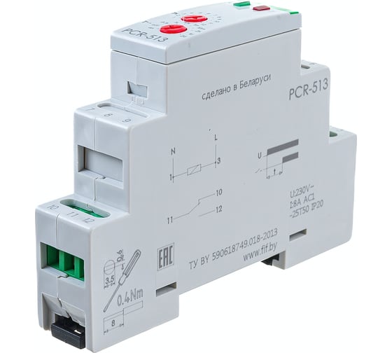 Реле времени F&F PCR-513U EA02.001.004